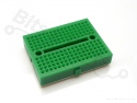 Breadboard 170 pins green - universal experimenting board